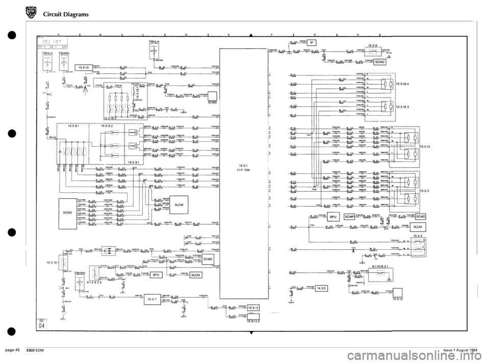 JAGUAR XJ6 1994 2.G Electrical Diagnostic Manual wa3 OOEX 99 a6ed v6611snBnv L anssi 
(vsmii 
- I 
w3 w13 LSSL 
aw3s n 
0 
0 
e  