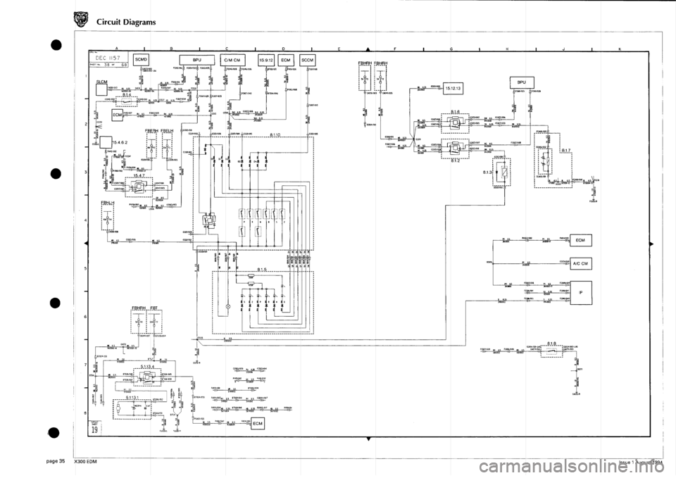 JAGUAR XJ6 1994 2.G Electrical Diagnostic Manual 