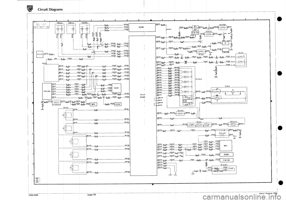 JAGUAR XJ6 1994 2.G Electrical Diagnostic Manual 