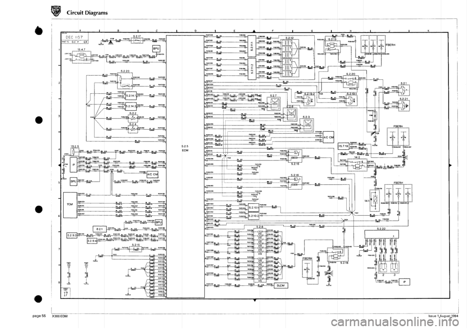 JAGUAR XJ6 1994 2.G Electrical Diagnostic Manual 