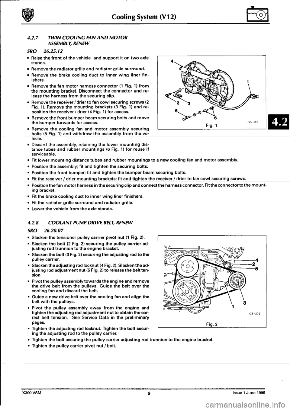 JAGUAR XJ6 1994 2.G Workshop Manual Second Edition 
