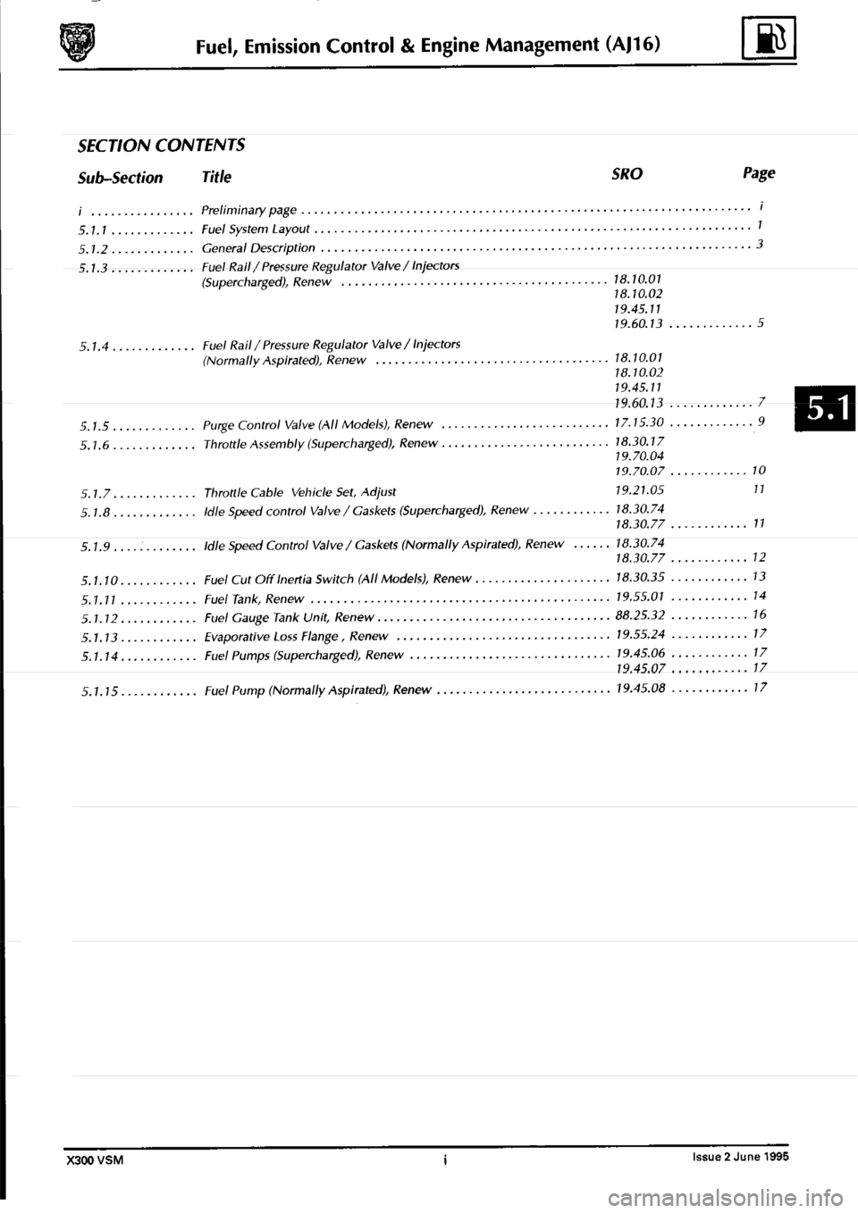 JAGUAR XJ6 1994 2.G Workshop Manual Second Edition 