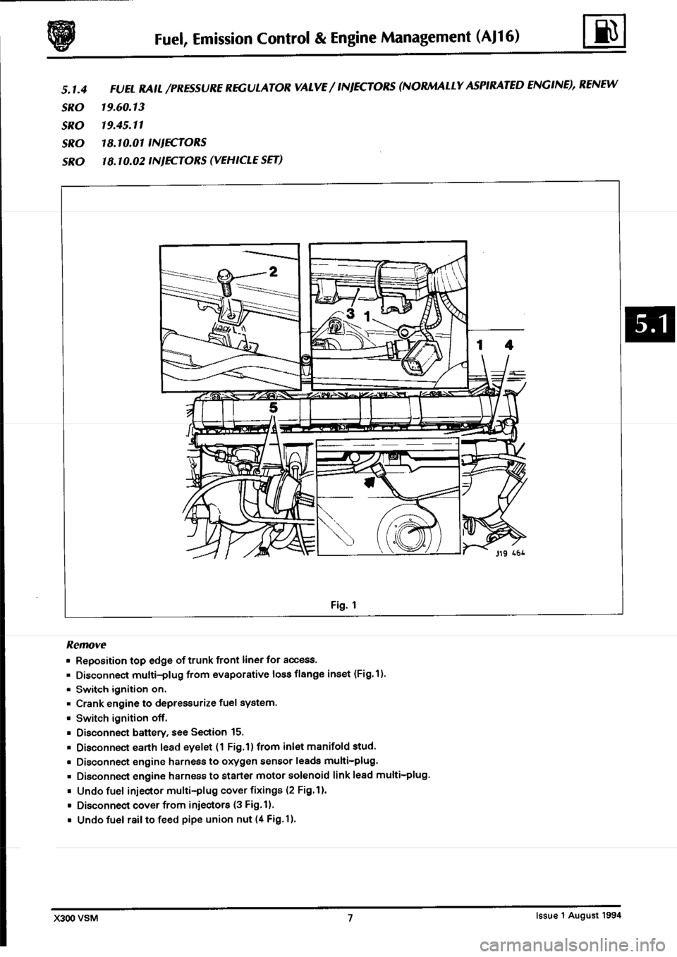 JAGUAR XJ6 1994 2.G Workshop Manual Second Edition 