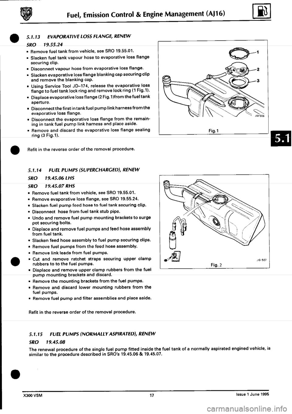 JAGUAR XJ6 1994 2.G Workshop Manual Second Edition 