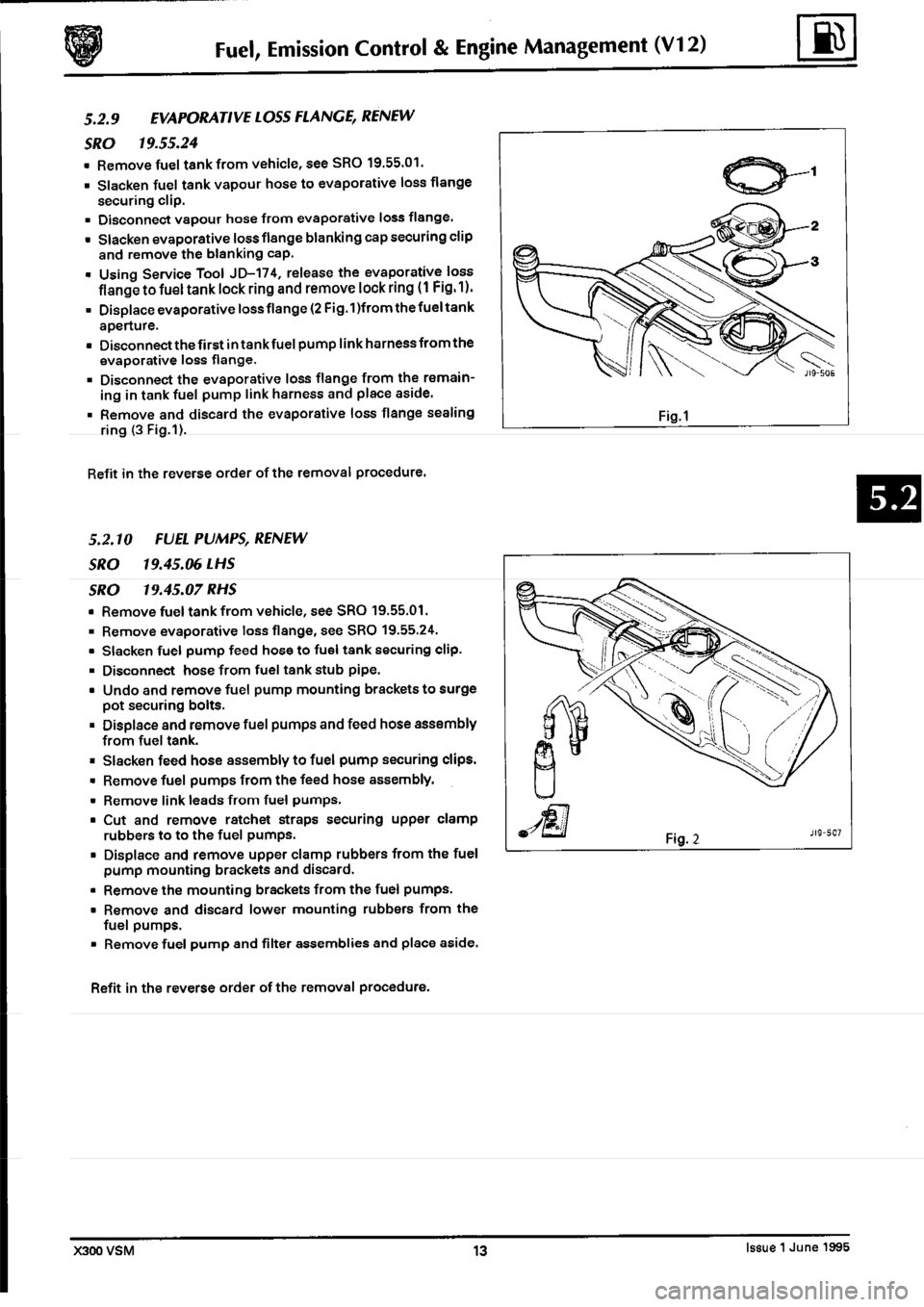 JAGUAR XJ6 1994 2.G Workshop Manual Second Edition 