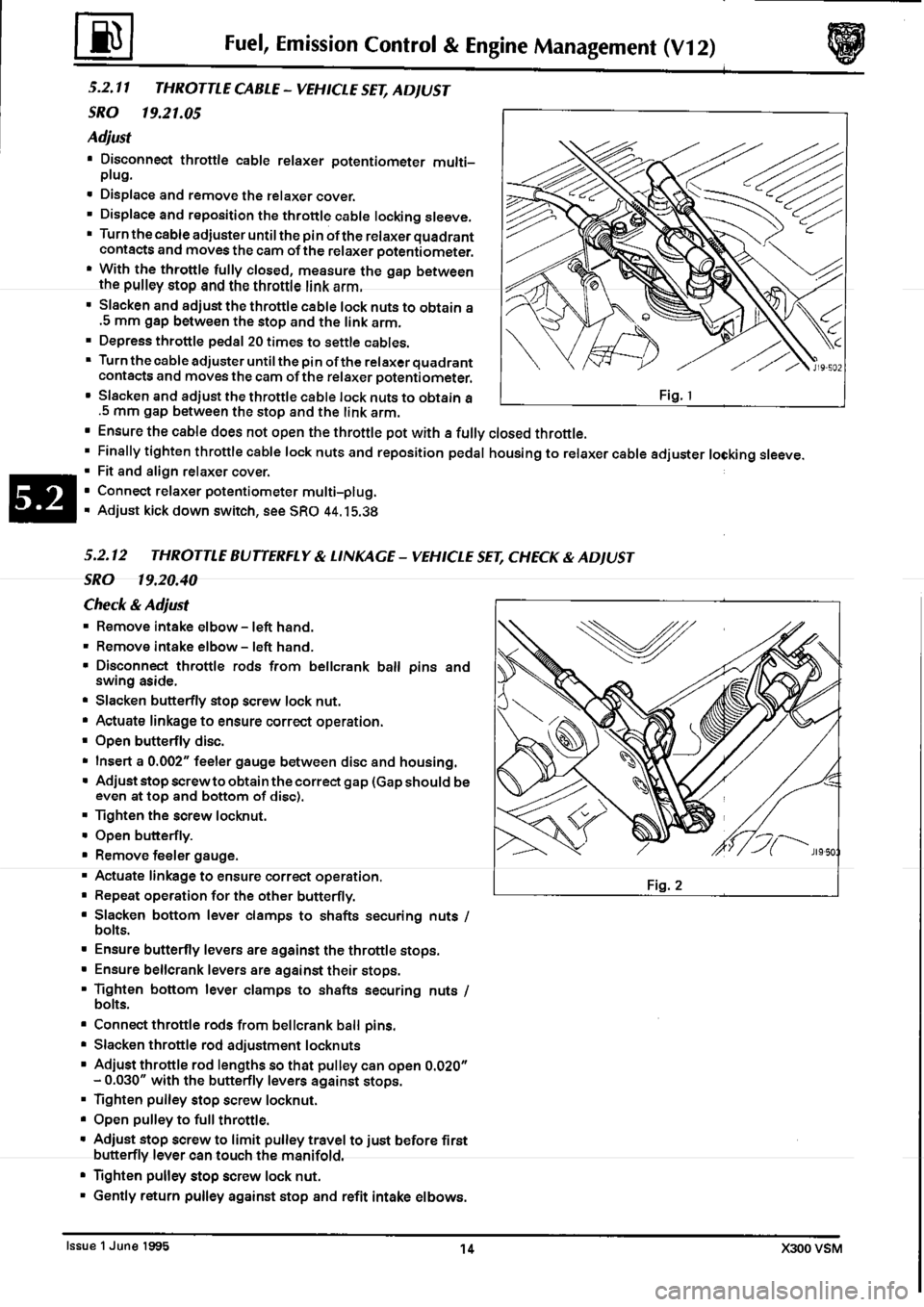JAGUAR XJ6 1994 2.G Workshop Manual Second Edition 