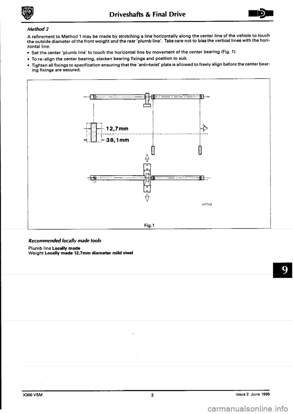 JAGUAR XJ6 1994 2.G Workshop Manual Second Edition 