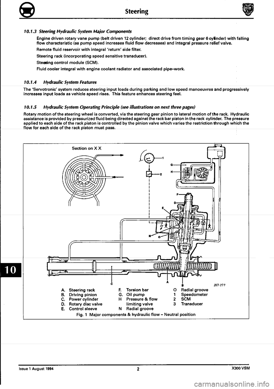 JAGUAR XJ6 1994 2.G Workshop Manual Second Edition 