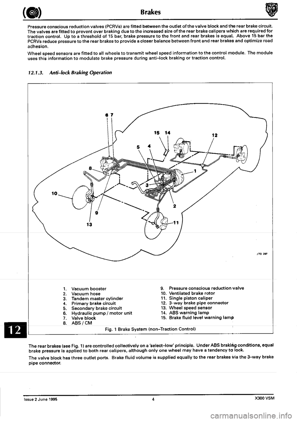 JAGUAR XJ6 1994 2.G Workshop Manual Second Edition 