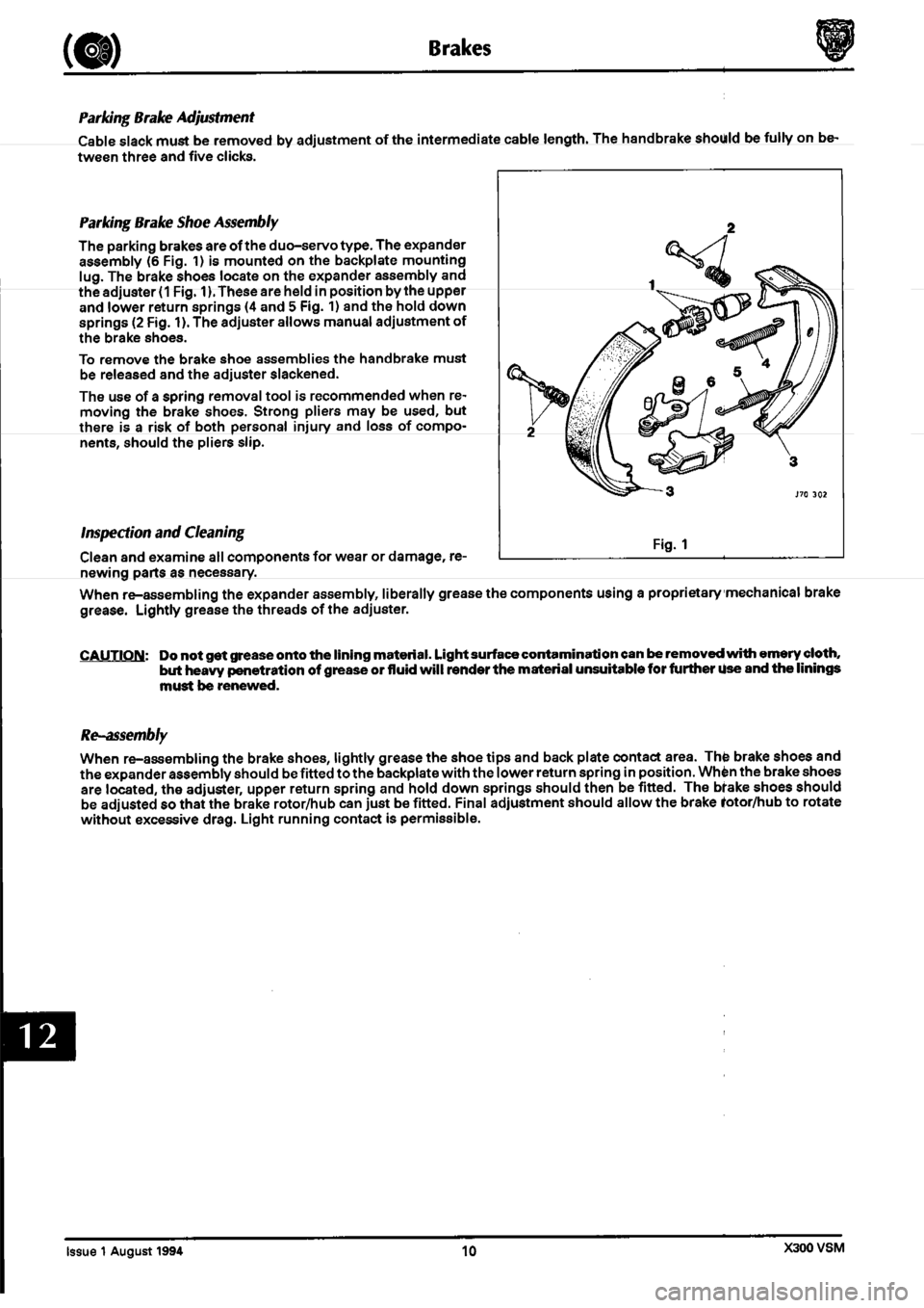 JAGUAR XJ6 1994 2.G Workshop Manual Second Edition 