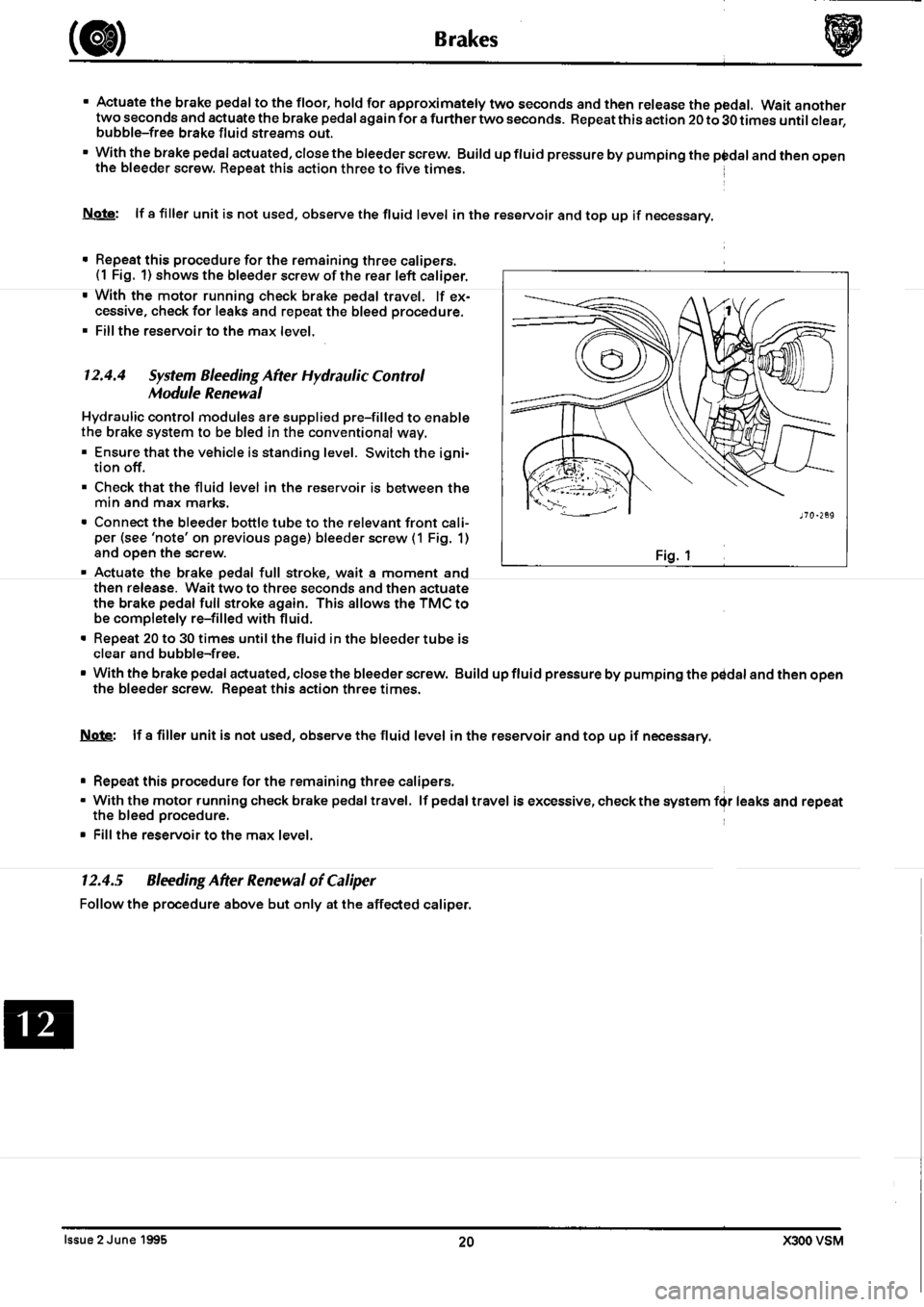 JAGUAR XJ6 1994 2.G Workshop Manual Second Edition 
