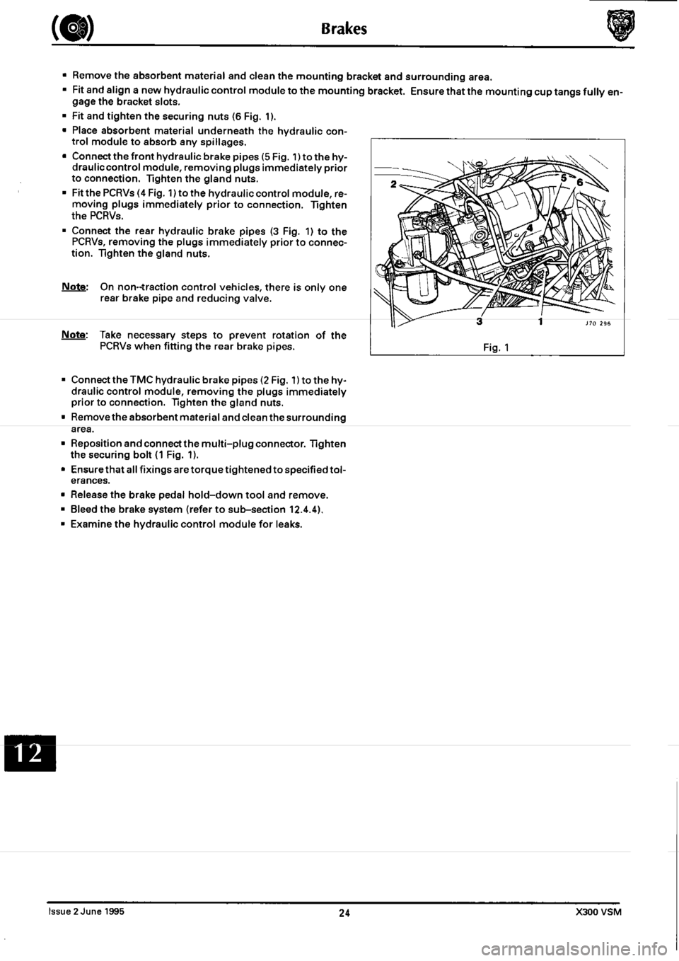 JAGUAR XJ6 1994 2.G Workshop Manual Second Edition 