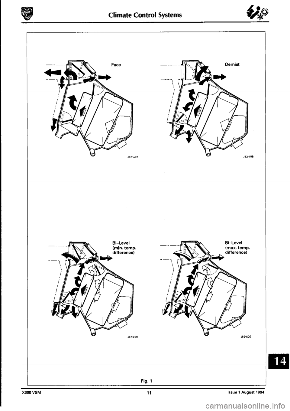 JAGUAR XJ6 1994 2.G Workshop Manual Second Edition 