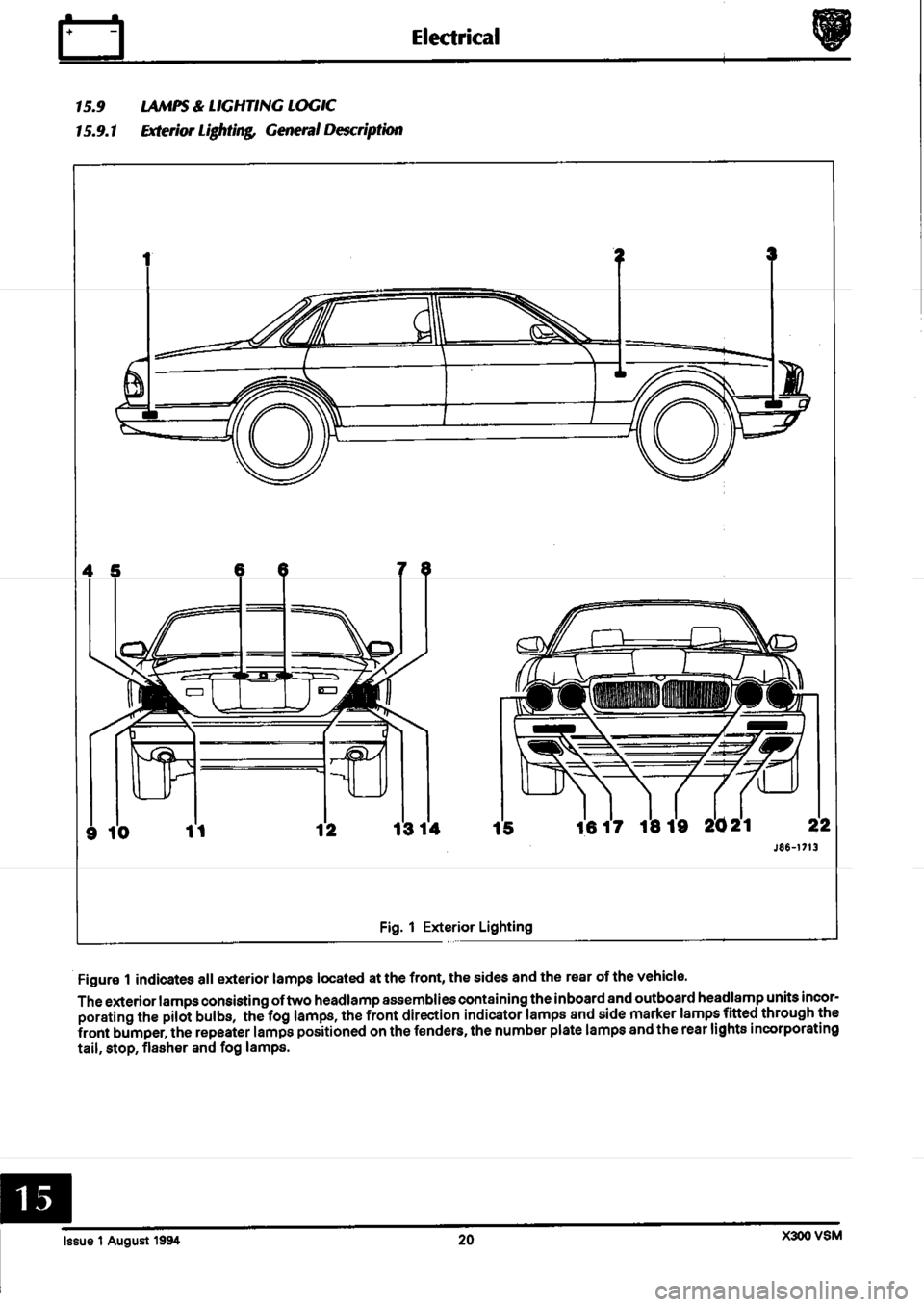 JAGUAR XJ6 1994 2.G Workshop Manual Second Edition 
