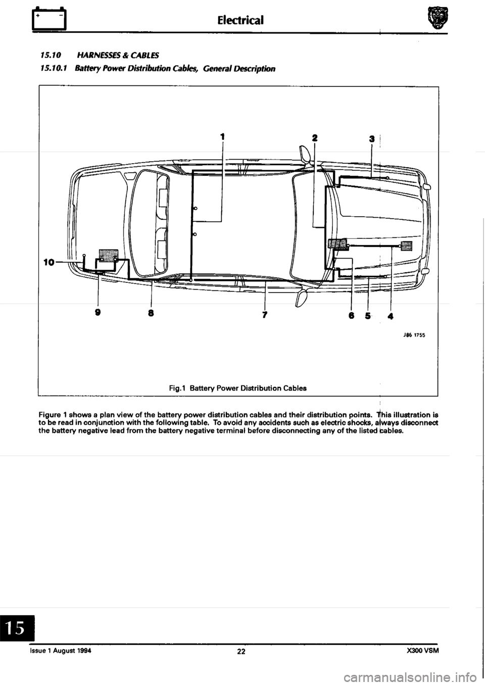 JAGUAR XJ6 1994 2.G Workshop Manual Second Edition 