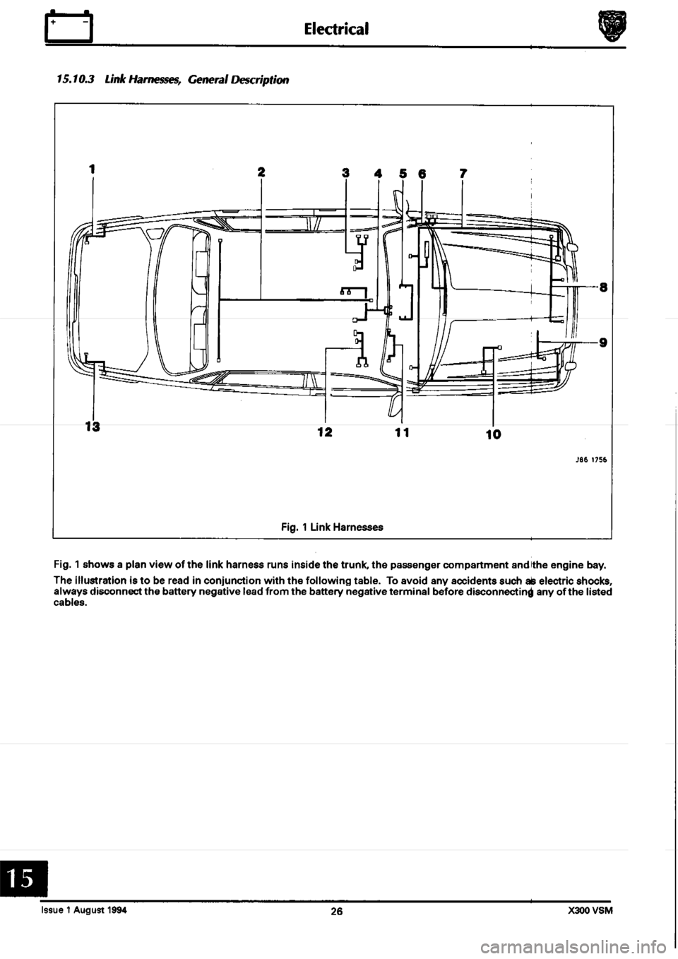 JAGUAR XJ6 1994 2.G Workshop Manual Second Edition 