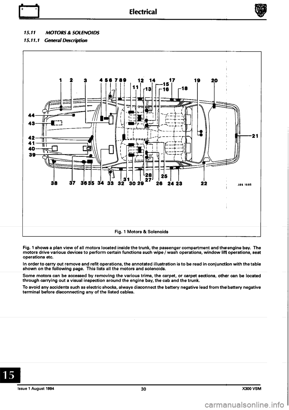JAGUAR XJ6 1994 2.G Workshop Manual Second Edition 