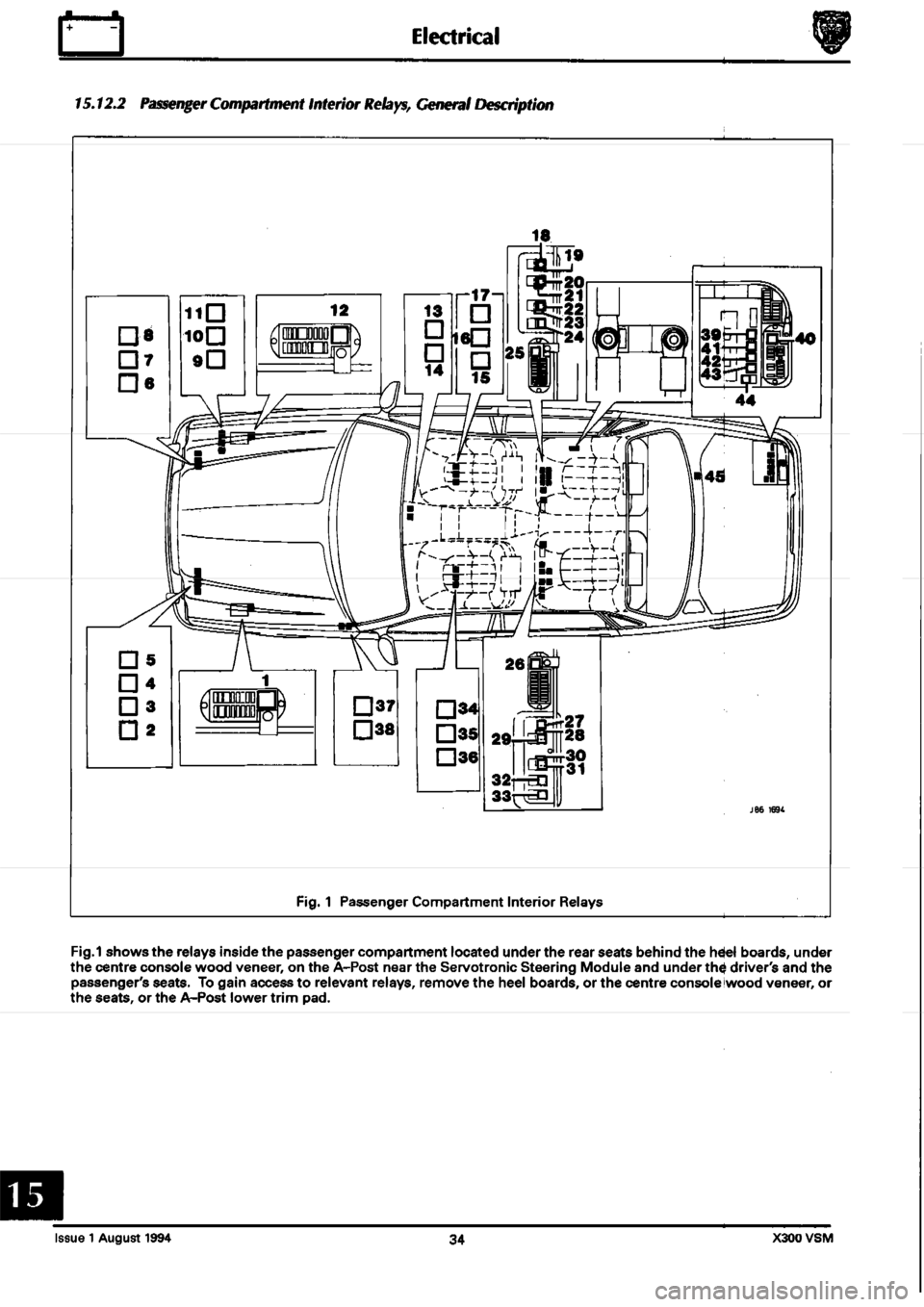 JAGUAR XJ6 1994 2.G Workshop Manual Second Edition 
