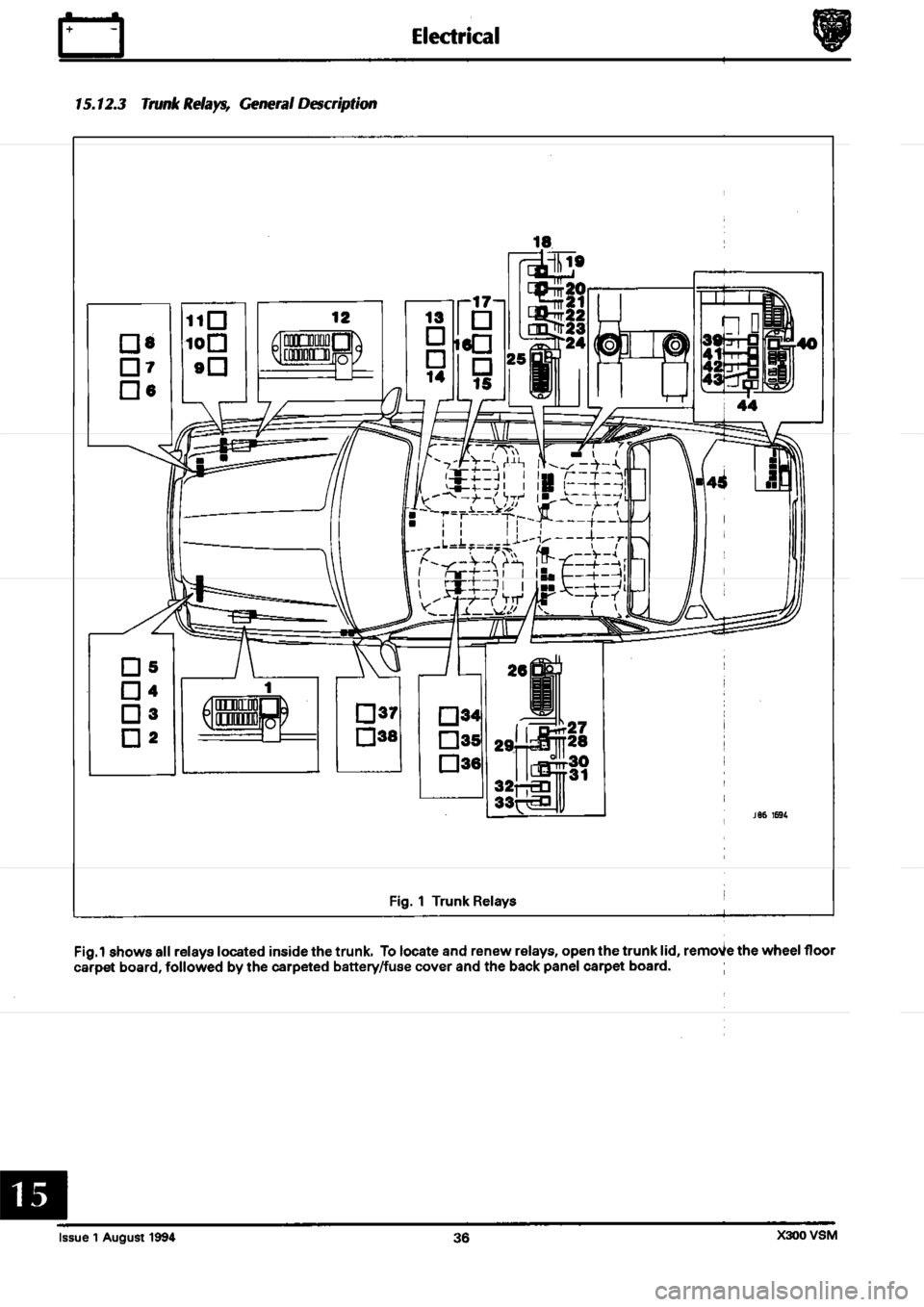 JAGUAR XJ6 1994 2.G Workshop Manual Second Edition 