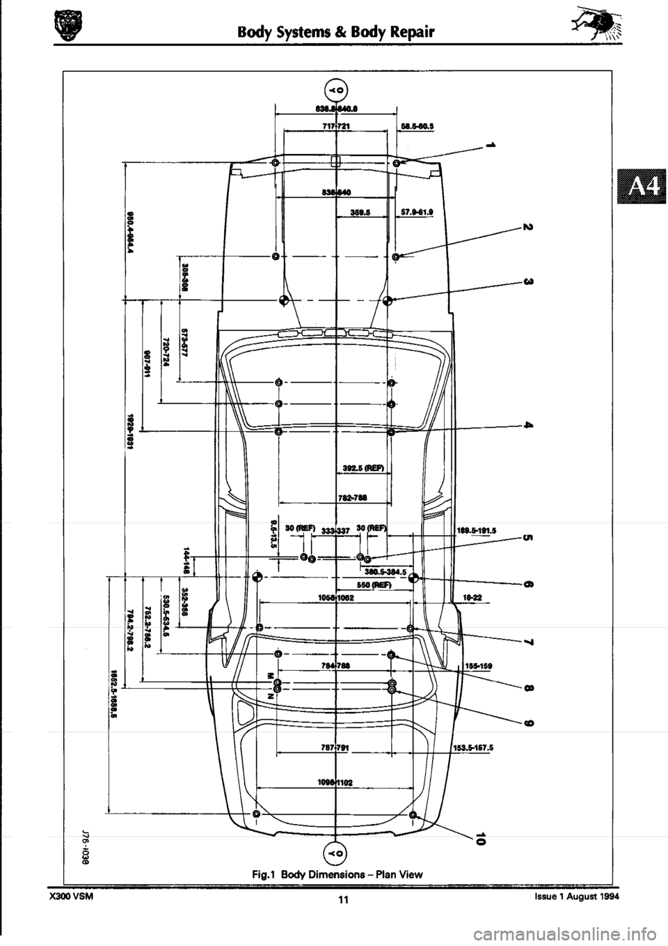 JAGUAR XJ6 1994 2.G Workshop Manual Second Edition 