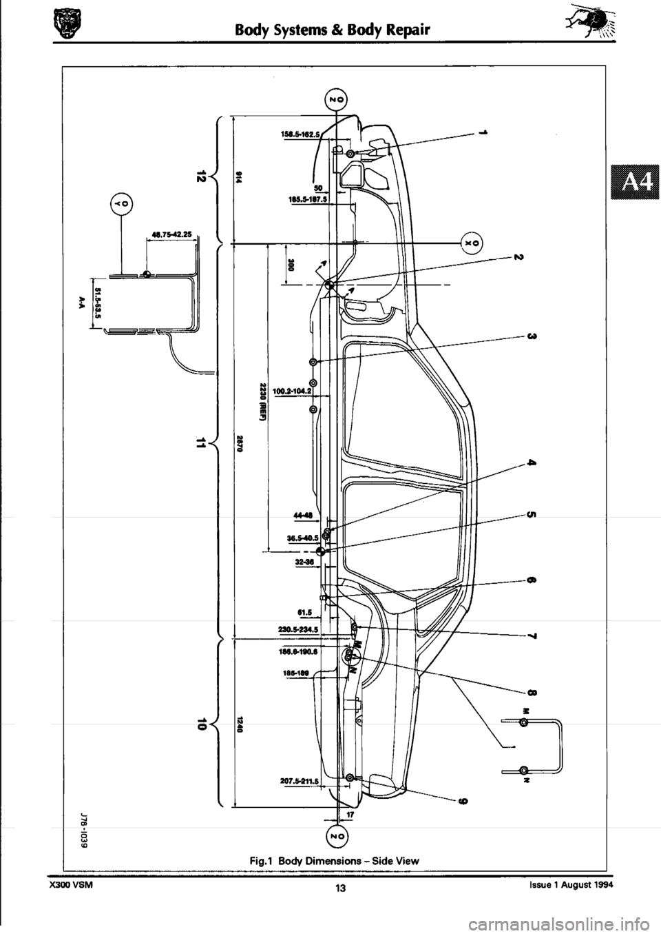 JAGUAR XJ6 1994 2.G Workshop Manual Second Edition 