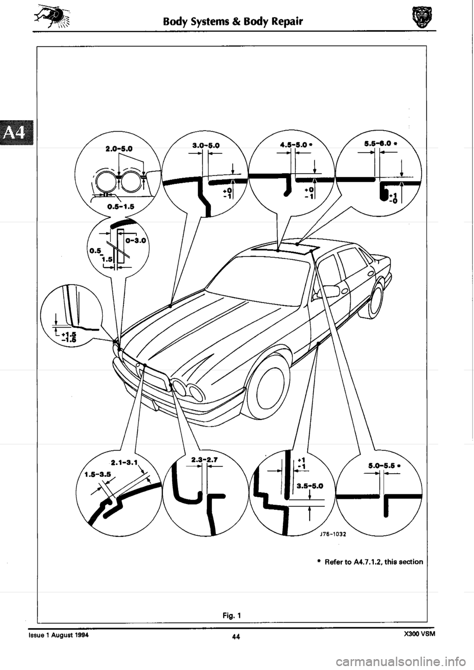 JAGUAR XJ6 1994 2.G Workshop Manual Second Edition 