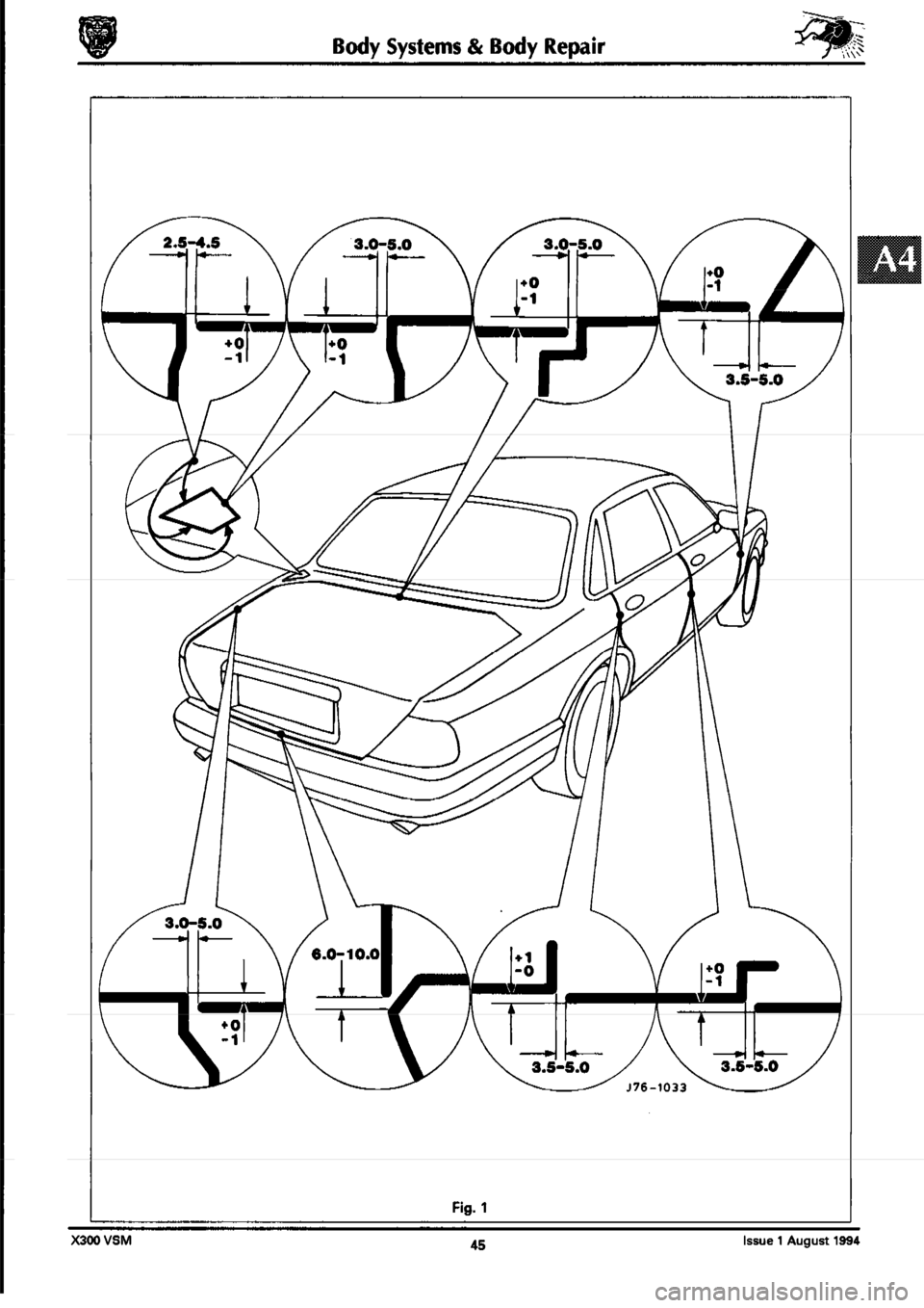 JAGUAR XJ6 1994 2.G Workshop Manual Second Edition 