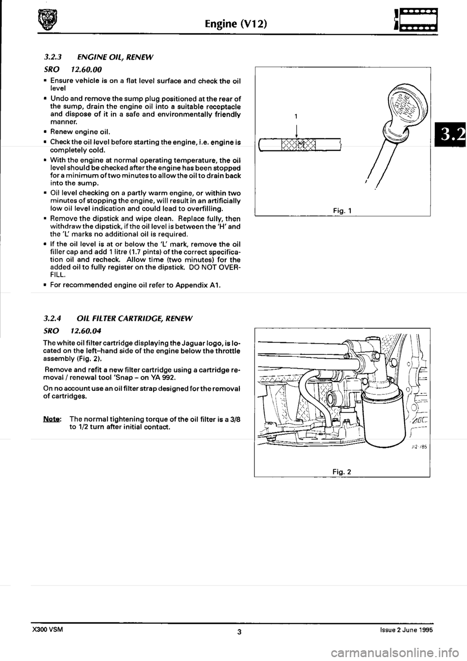 JAGUAR XJ6 1994 2.G Workshop Manual Second Edition 