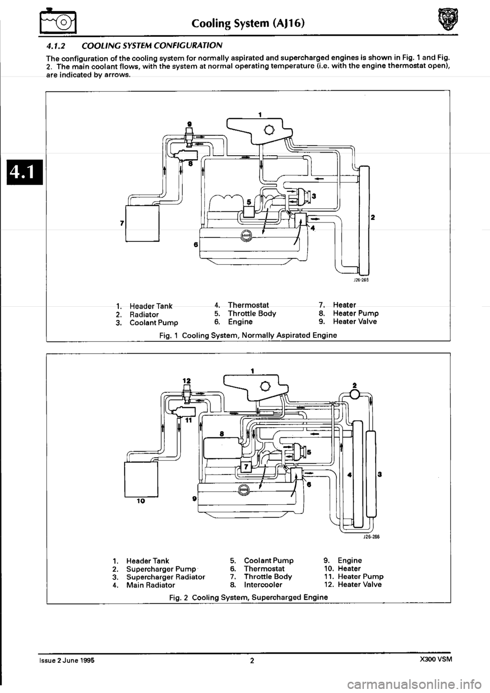 JAGUAR XJ6 1994 2.G Workshop Manual Second Edition 