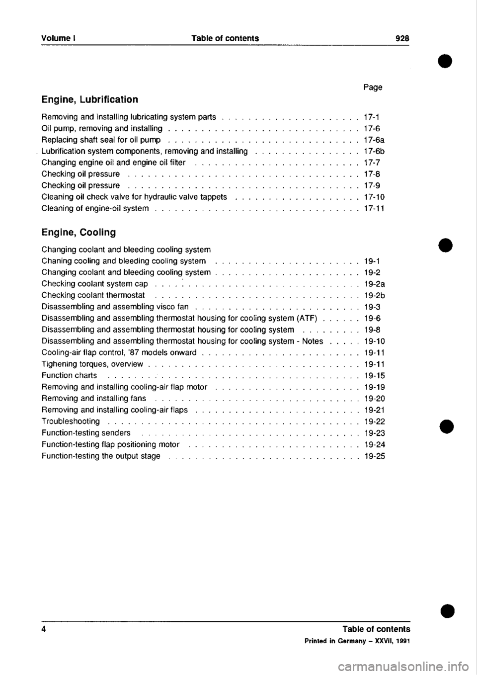 PORSCHE 928 1995  Service Repair Manual 
