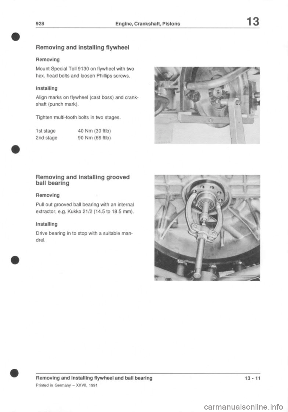 PORSCHE 928 1995  Service Repair Manual 