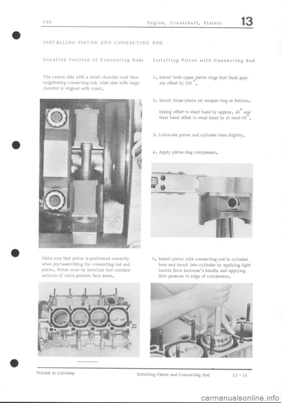 PORSCHE 928 1995  Service Repair Manual 