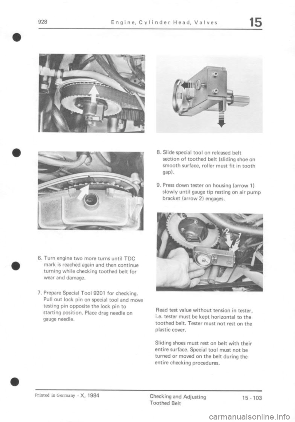 PORSCHE 928 1995  Service Repair Manual 