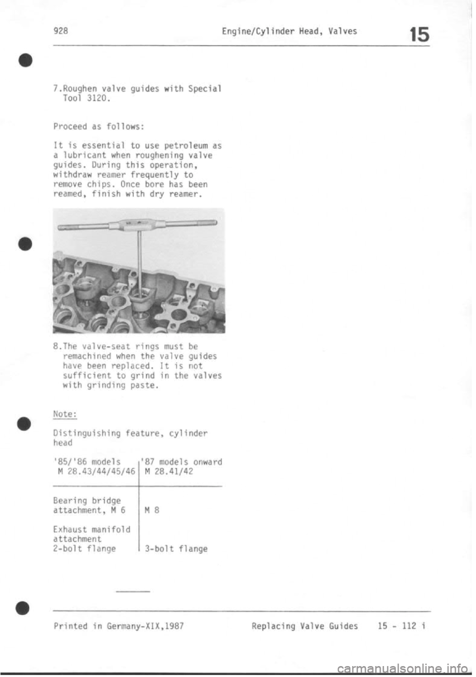 PORSCHE 928 1995  Service Repair Manual 