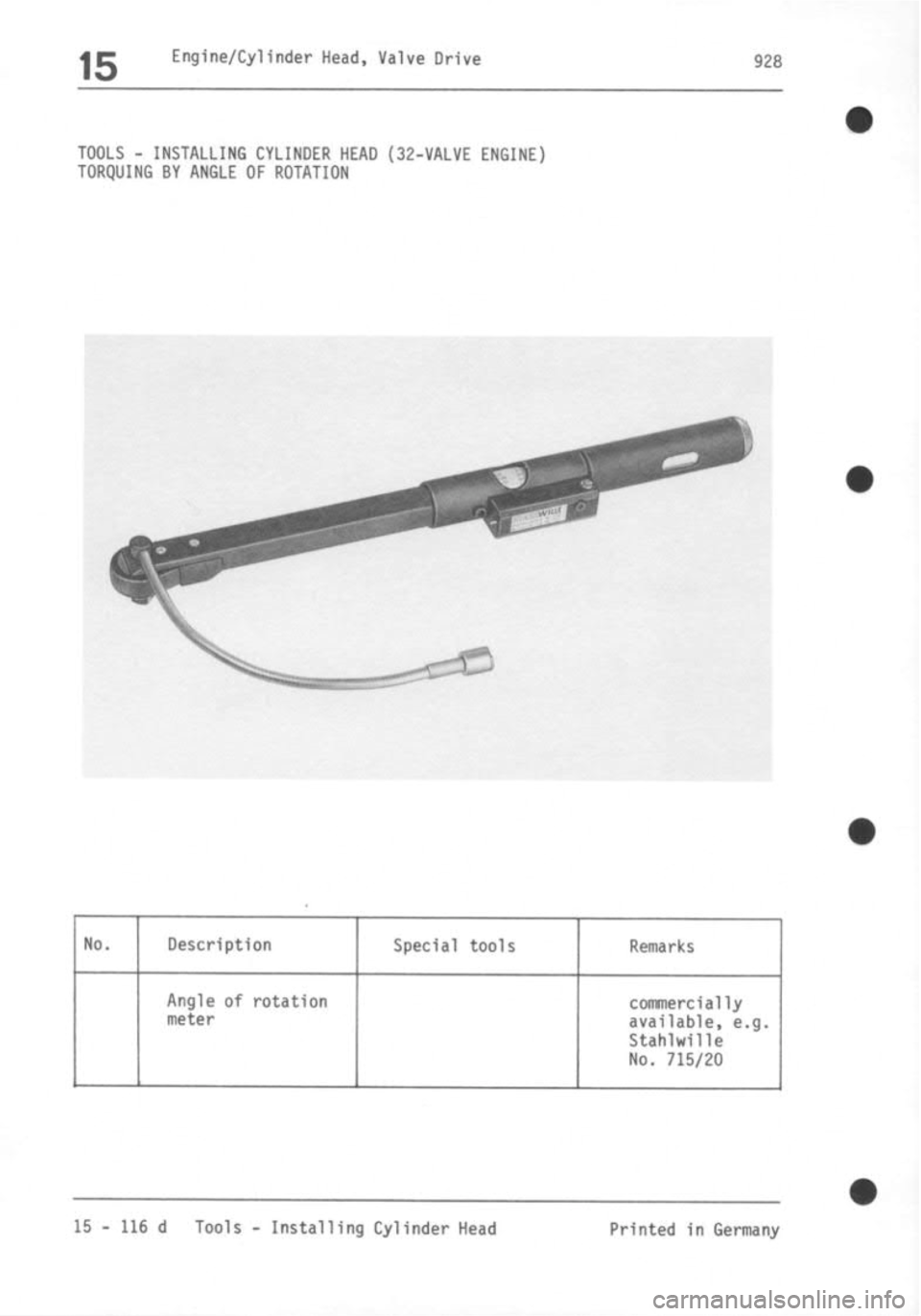 PORSCHE 928 1995  Service Repair Manual 