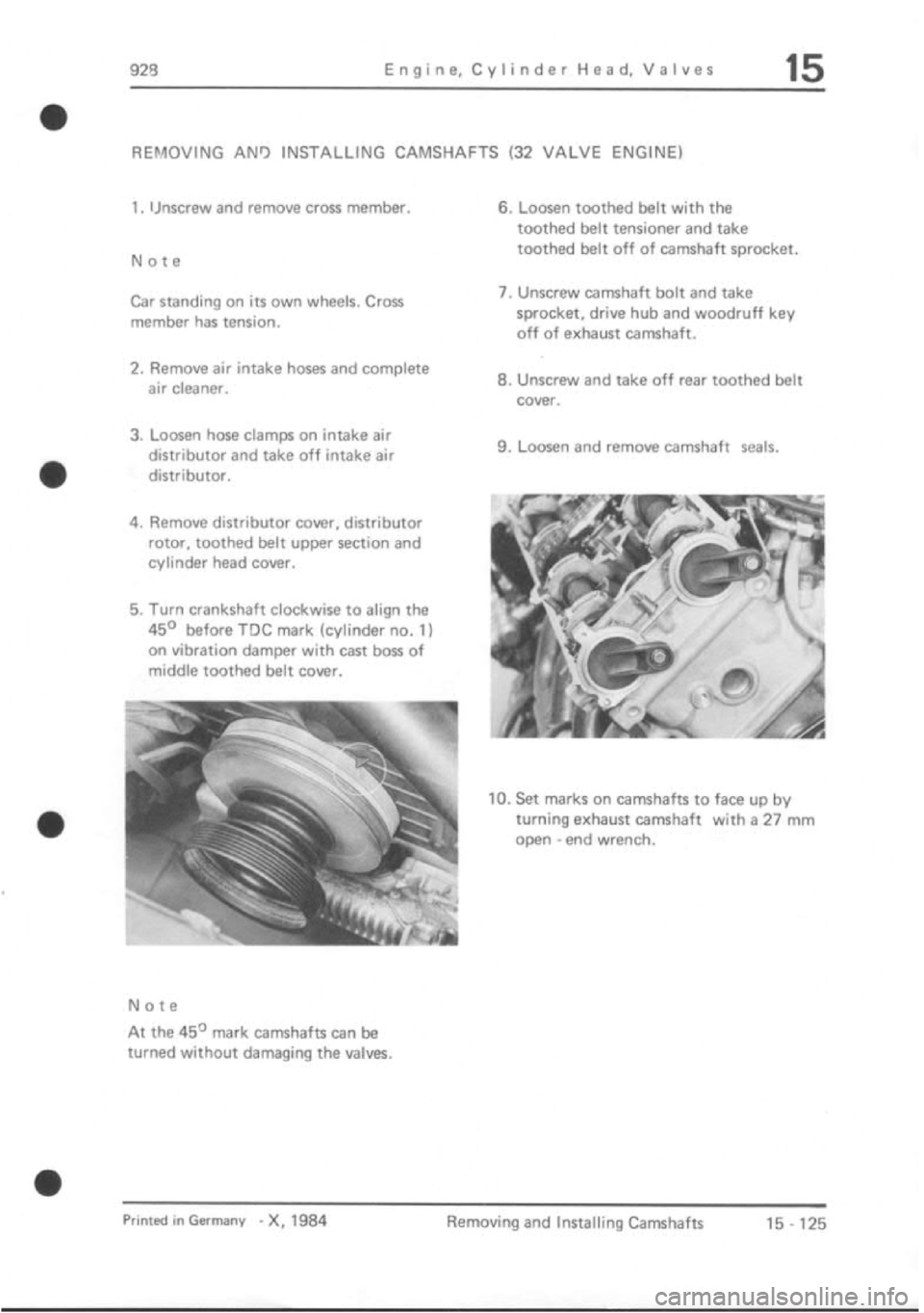 PORSCHE 928 1995  Service Repair Manual 
