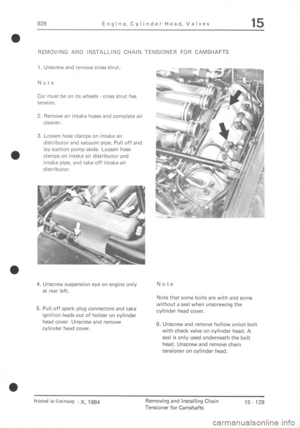 PORSCHE 928 1995  Service Repair Manual 