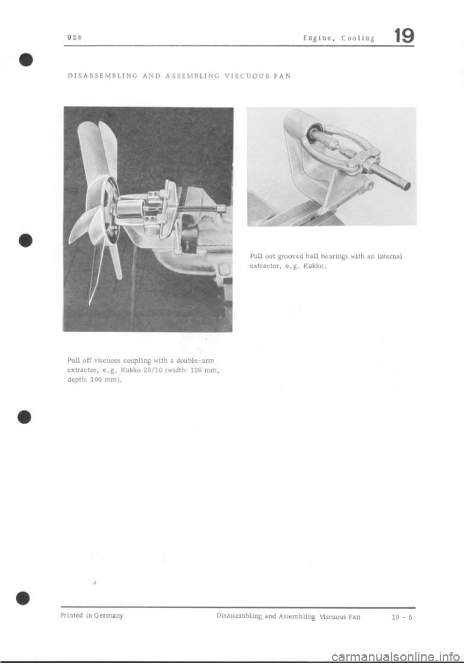 PORSCHE 928 1995  Service Repair Manual 