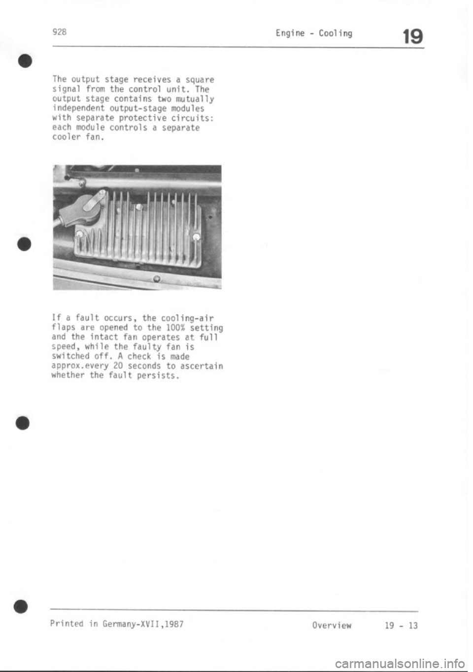 PORSCHE 928 1995  Service Repair Manual 