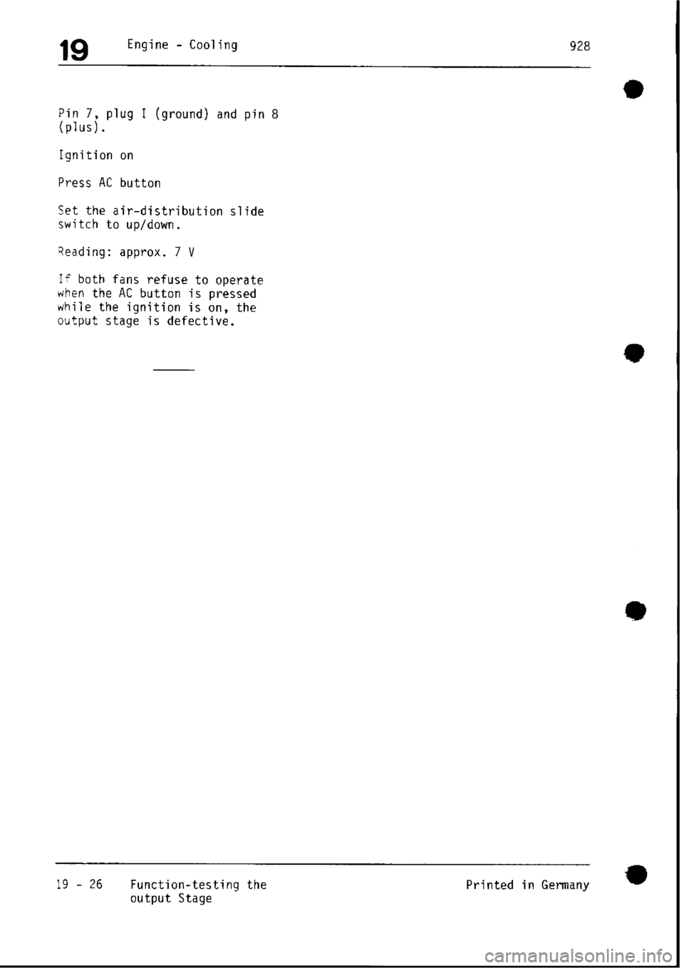 PORSCHE 928 1995  Service Repair Manual 