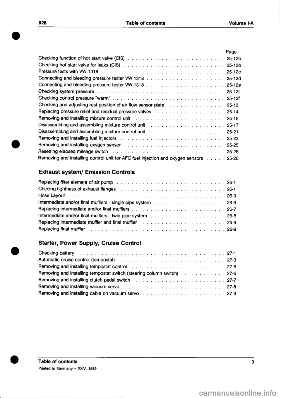 PORSCHE 928 1995  Service Repair Manual 