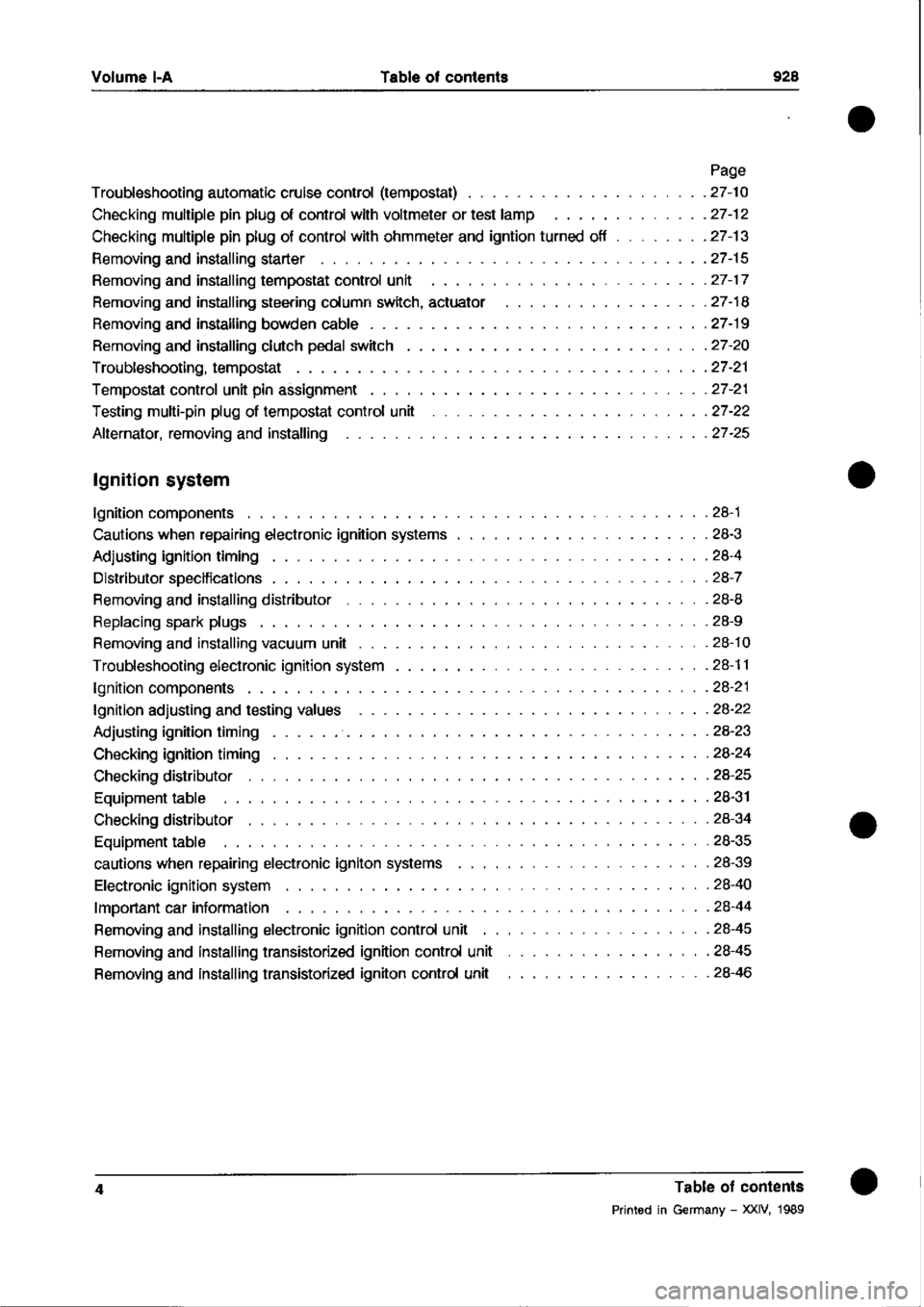 PORSCHE 928 1995  Service Repair Manual 
