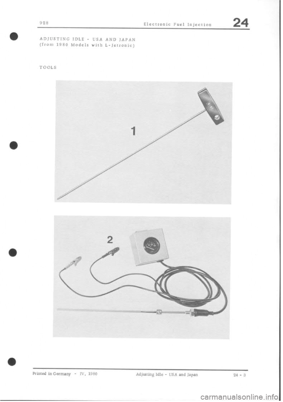 PORSCHE 928 1995  Service Repair Manual 