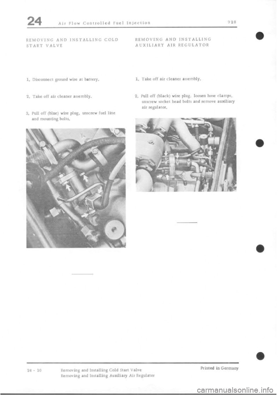 PORSCHE 928 1995  Service Repair Manual 