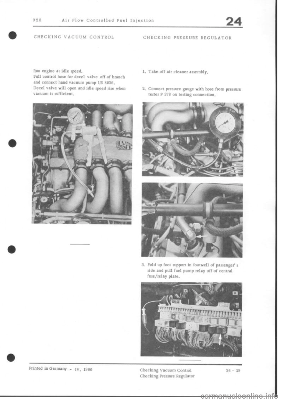 PORSCHE 928 1995  Service Repair Manual 