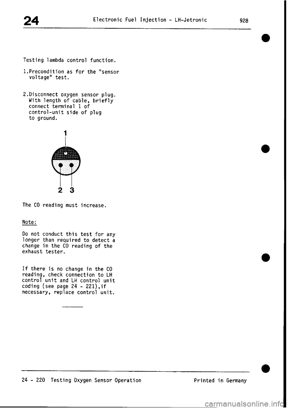 PORSCHE 928 1995  Service Repair Manual 