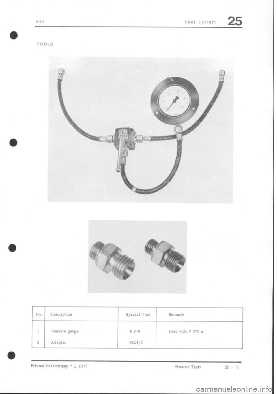 PORSCHE 928 1995  Service Repair Manual 