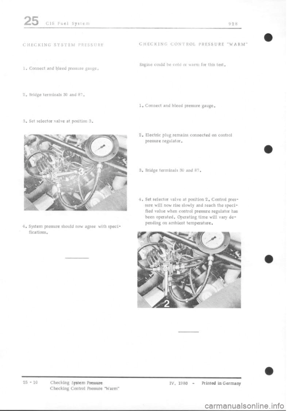 PORSCHE 928 1995  Service Repair Manual 