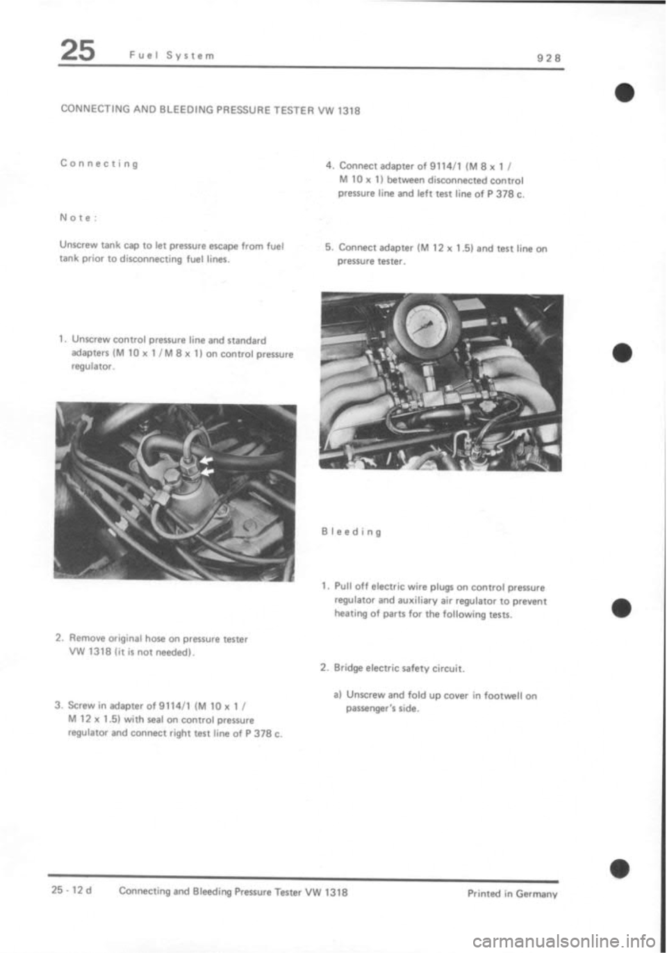 PORSCHE 928 1995  Service Repair Manual 