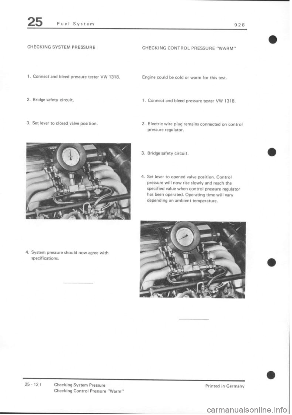 PORSCHE 928 1995  Service Repair Manual 